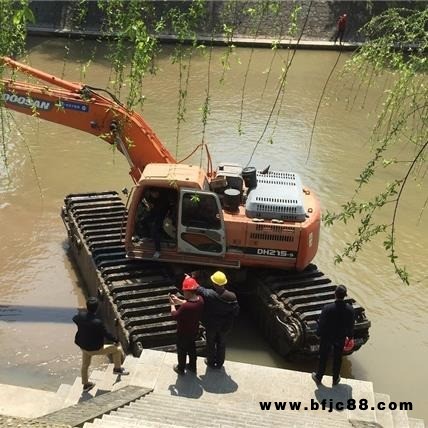 海南水陆挖掘机租赁 水陆两用挖掘机 水挖掘机出租 湖北兴勇