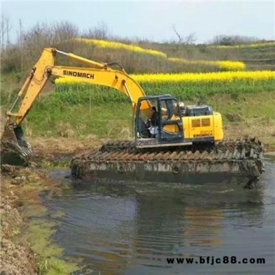 水陆挖掘机出租 水陆挖掘机 水陆两用挖掘机 湖北兴勇