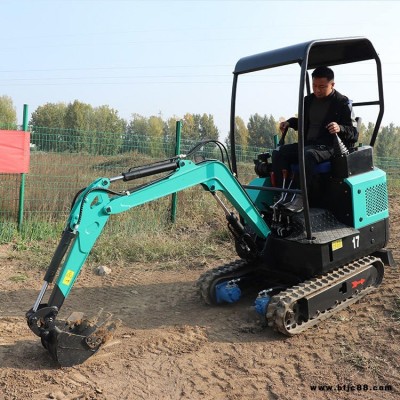 岳工挖掘机价格 多功能小型挖掘机厂家 果园挖沟小钩机