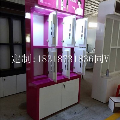 潜江巨久指纹锁展示柜家用防盗门智能锁展示柜门锁电子锁展架