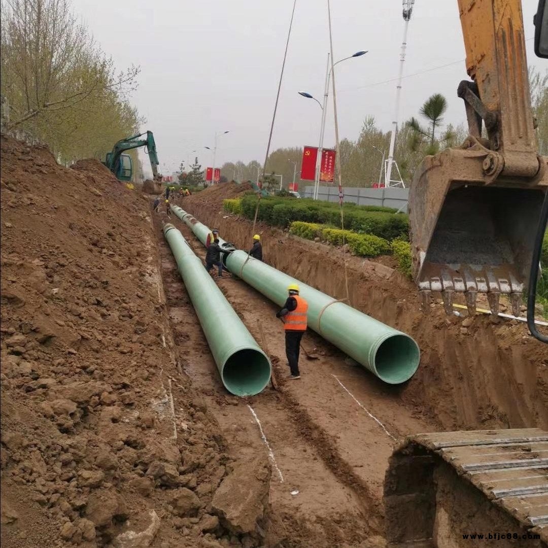 河北圣海基业 玻璃钢管道 缠绕管道 夹砂管道 厂家加工定制