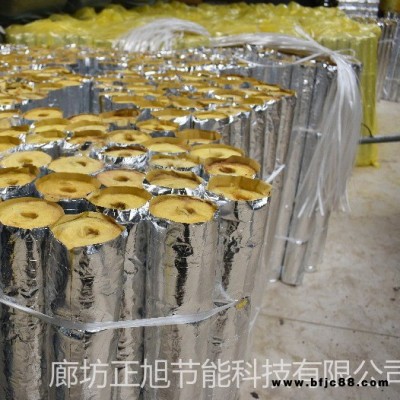 玻璃棉蒸汽管道保温管壳 铝箔离心玻璃棉管壳 60K玻璃棉管 溧阳市管道玻璃棉保温管壳厂家