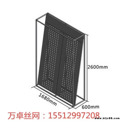 墙砖方孔网展架24长方孔瓷砖挂板索墙装饰框架