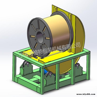 BGT-FZ博格特厂家 钢丝工字轮翻转机 钢丝工字轮翻转台 90度工字轮翻转机 铜丝工字轮翻转机 全自动工字轮翻转机