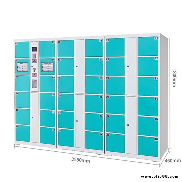 小区学校驿站快递柜 智能寄存柜 镀锌钢板支持定制德利鑫