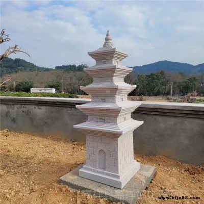 供应石头塔 文青石雕寺庙舍利塔 金刚塔 花岗岩石雕佛塔