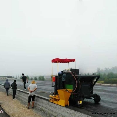 小型路缘石滑膜成型机 全自动路沿石拦水带成型机路牙石路缘石成型机厂家