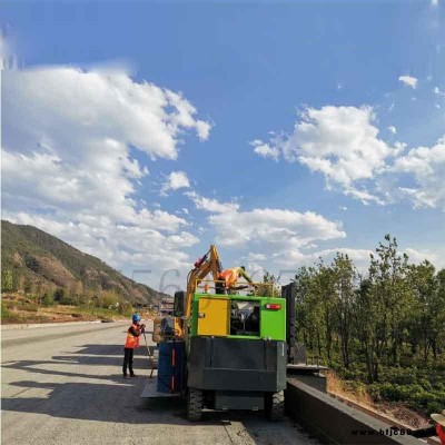 小型路沿石成型机混凝土路缘石滑模机价格道路加宽路平石滑模成型机