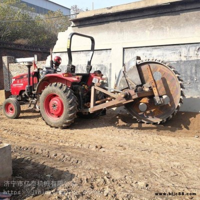 混凝土路开沟设备 工地工程挖沟机 路沿石切割开槽机