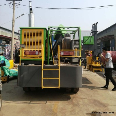 润达定制路缘石路沿石滑模机  大型路牙石滑模成型机  现浇一次成型机