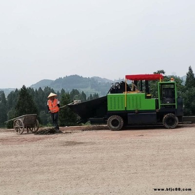 润达混凝土路沿石滑模机 小型路牙石成型机 自动找平路肩成型设备