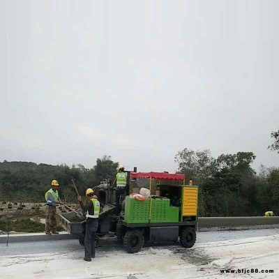 自动找平路沿石滑模成型机混凝土路肩一次成型机成型效果好不用二次滤光