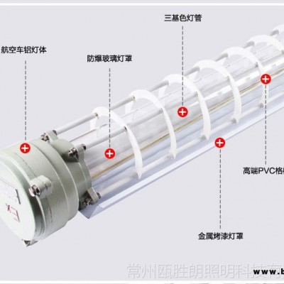 BCX6227防爆灯led日光灯荧光灯单双管应急三防灯双管led灯防爆灯厂家