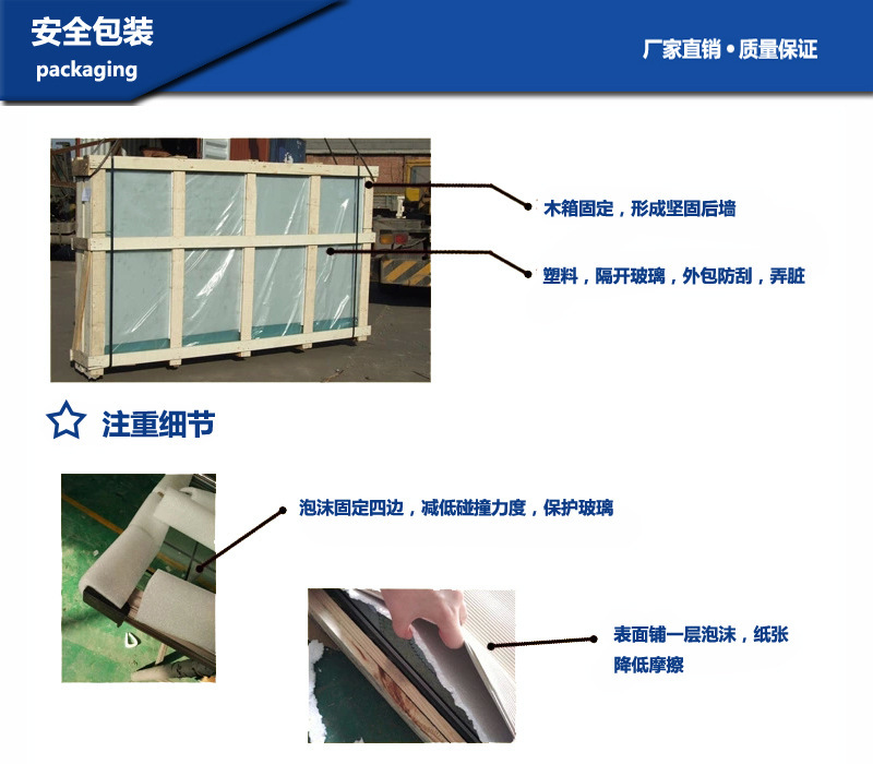 厂家定制艺术夹丝淋浴房5+5钢化玻璃平开门浴屏简易方形沐浴房示例图14