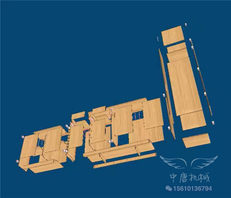 圆盘换刀数控开料机  数控实木门橱柜衣柜开料机示例图8