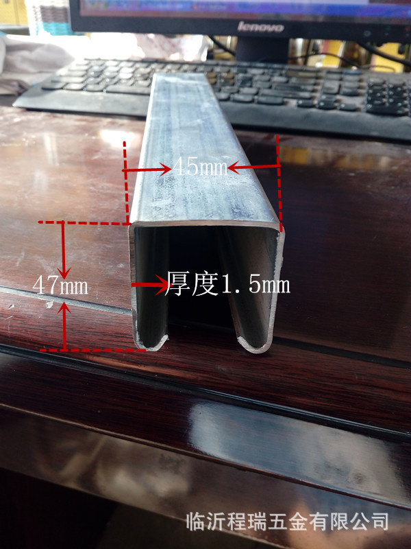 重型推拉门滑轨滑轮  平移门吊轨吊轮 工业门专用滑道 厂家直销示例图3