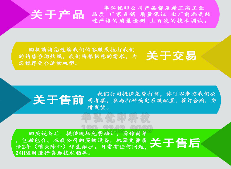 华弘优印uv平板手机壳打印机3d浮雕背景墙数码彩印机理光3040示例图16