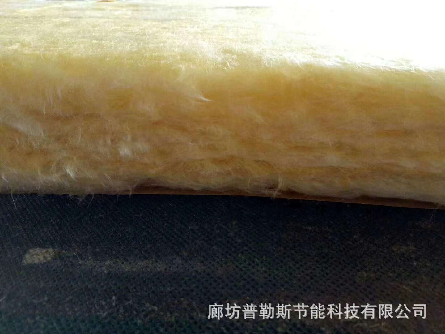 离心玻璃棉卷毡厂家 保温隔热 铝箔黄色保温棉 阻燃玻璃棉卷毡示例图4