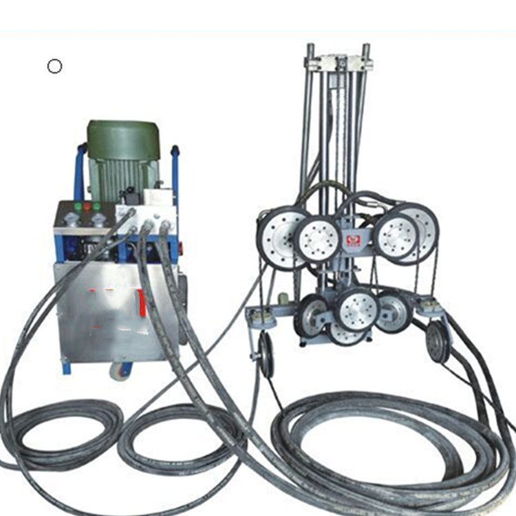 广西液压设备电动绳锯机 钢筋混泥土切割机 桥梁路面施工机械绳锯机示例图5