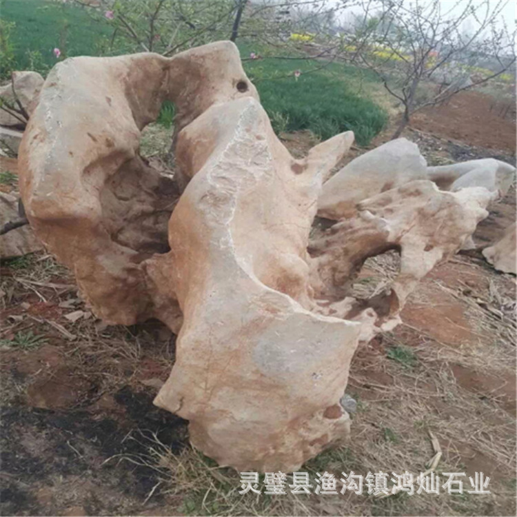 太湖石假山 假山水池专业工程制作 天然造型 草地景石 景观石示例图3