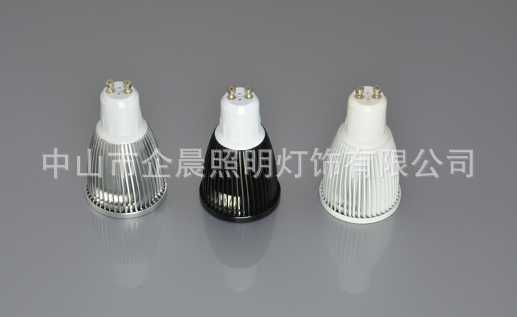 5W GU10 3W射灯 E27螺口 cob车铝射灯杯 led cob射灯3w 5/7w示例图12