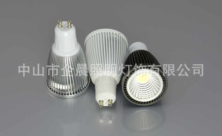 5W GU10 3W射灯 E27螺口 cob车铝射灯杯 led cob射灯3w 5/7w示例图13