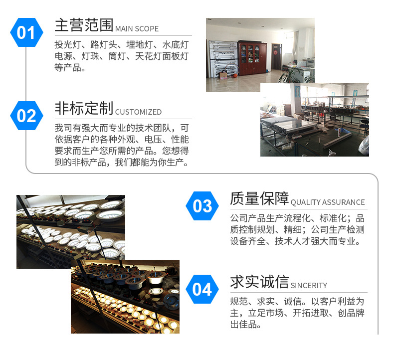 一体式led筒灯5W/3寸酒店客厅7.5开孔简约射灯LED天花灯筒灯示例图19