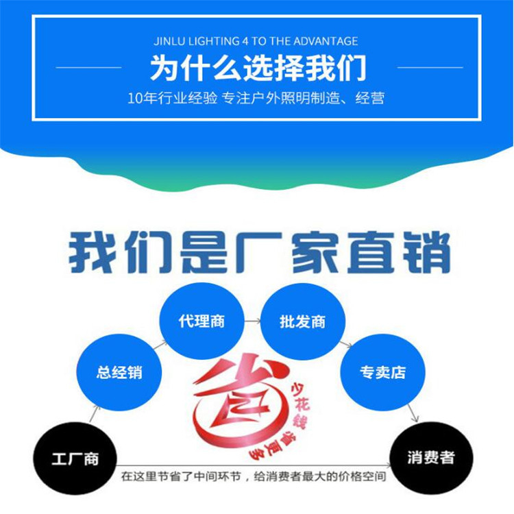 承德6米太阳能路灯厂家 新农村路灯6米接电led灯	 锂电池太阳能路灯