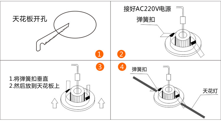 LED射灯3w 5w 7w 迷你天花灯 3W cob珠宝灯柜台迷你天花小射灯示例图16