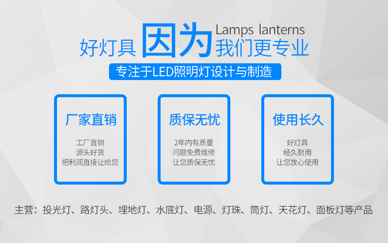 厂家直销天花筒灯 LED天花射灯超市酒店用可调角度天花筒灯示例图1