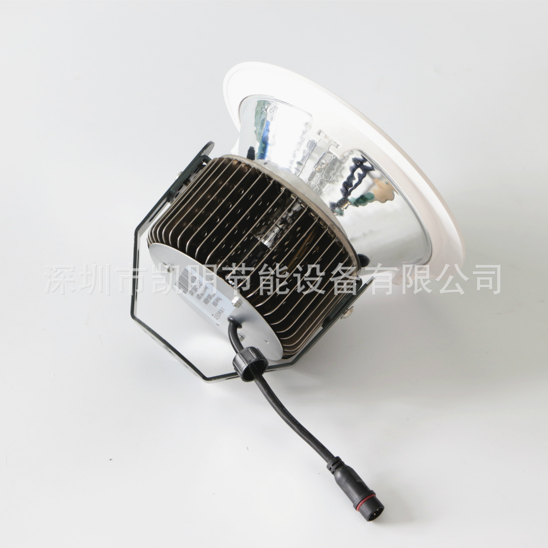 嵌入式射灯 开孔200MM 40W 50W 60W 80W 铝支架安装射灯示例图3