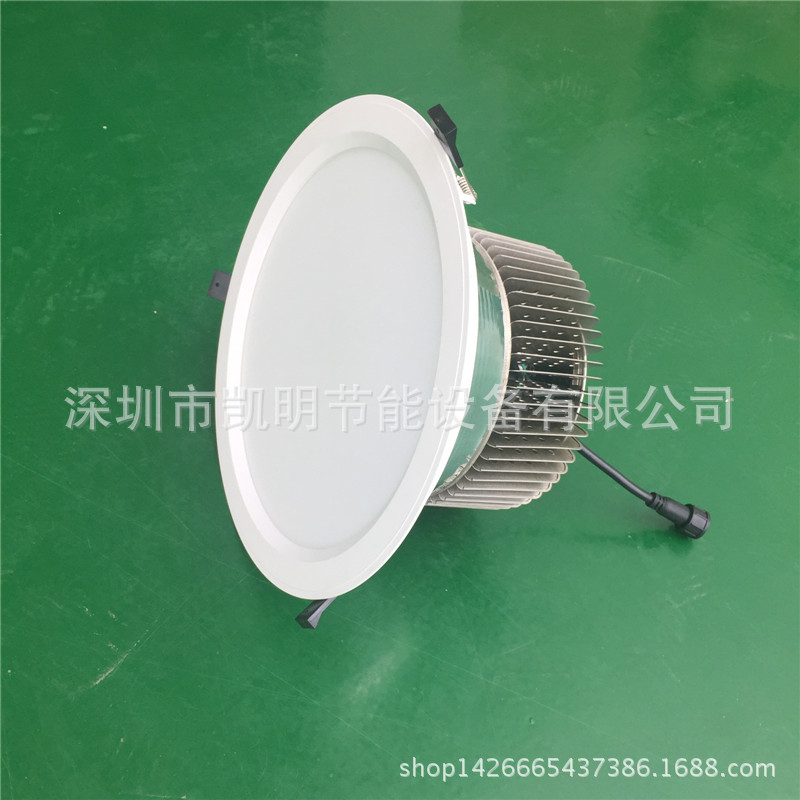 150WLED射灯价格 150W嵌入式筒灯 开孔190mm200mmLED筒灯示例图1