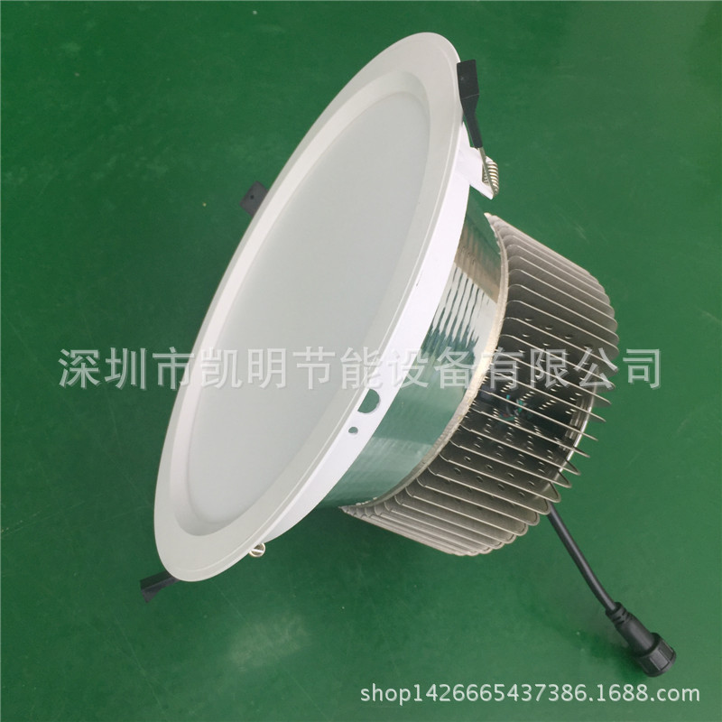 机场航空照明 KW-SD150WLED筒灯 开孔230mm 27公分COB筒灯射灯示例图3