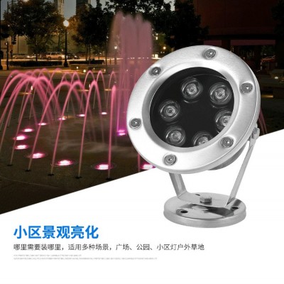 LED景观灯  全不锈钢水底灯安装 城市亮化工程灯具