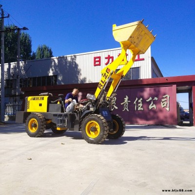 多功能小型装载机 电启动轮式铲车 工程机械建筑砂石装载机 小型单缸装载机 农用单缸小铲车