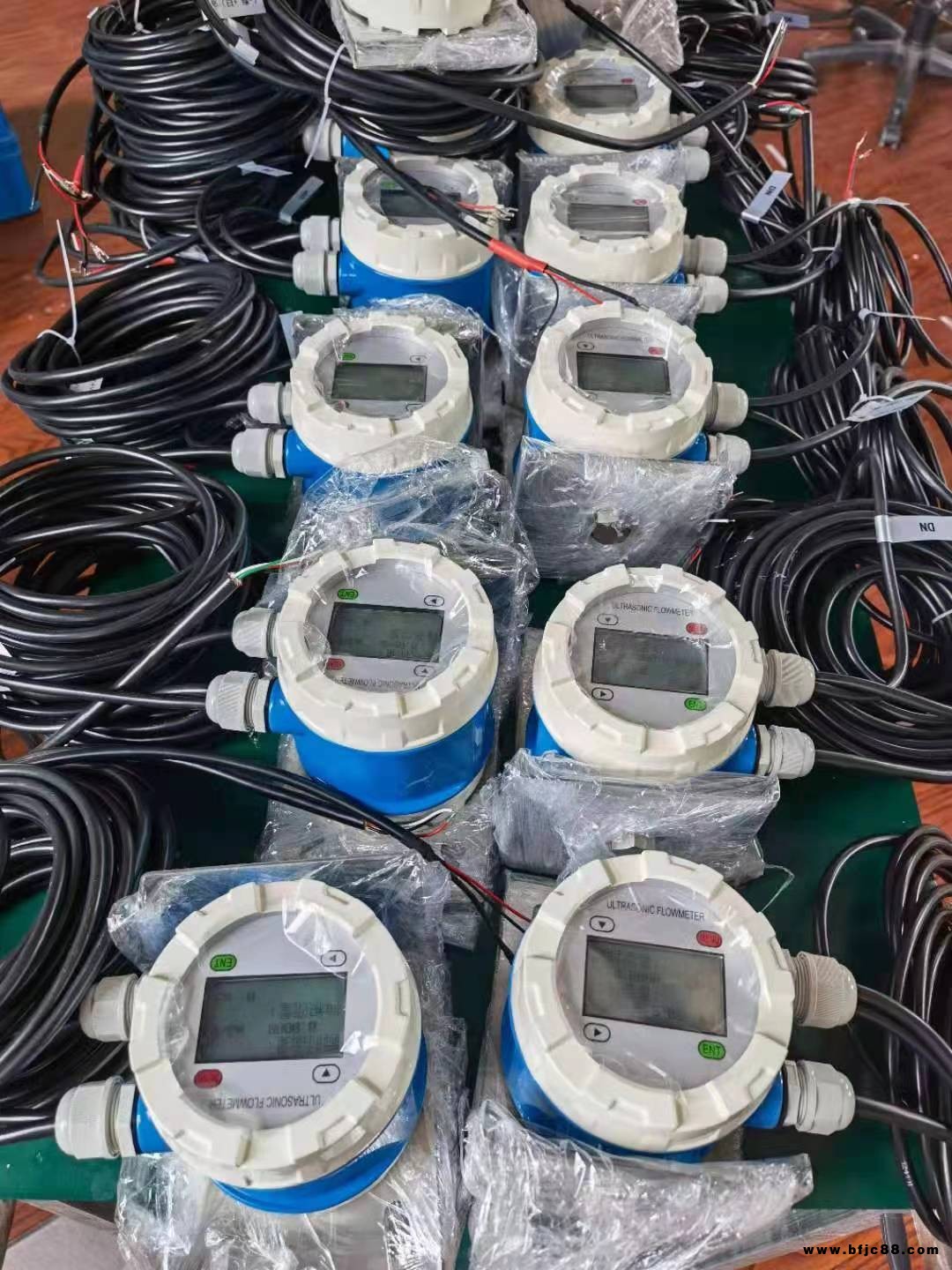 供水管道管段式超声波流量计法兰式热量表分体式