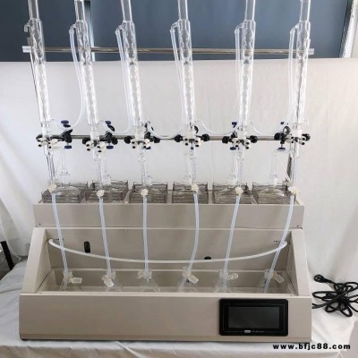 内置水冷式一体化蒸馏仪  外置水冷循环智能蒸馏仪 防真空电磁阀蒸馏仪 GY-ZNZLY-6 上海归永 杭州发货