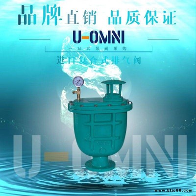 进口复合式排气阀-进口阀门-美国欧姆尼U-OMNI