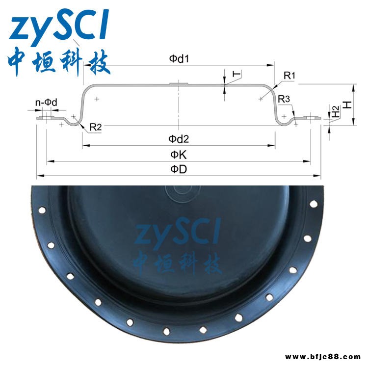 CV3000调节阀波纹膜片HA-1_HA-2_HA-3_HA-4_HA-5