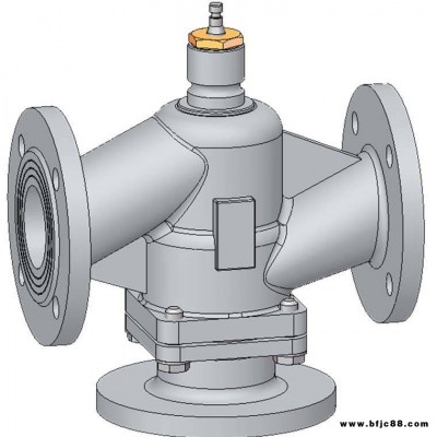 Honeywell/霍尼韦尔VH58EM30080球墨铸铁法兰电动三通调节阀DN80