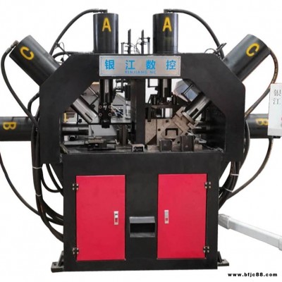 黑龙江齐齐哈尔 银江数控 爬架专用冲床 钢木龙骨冲孔设备 配件
