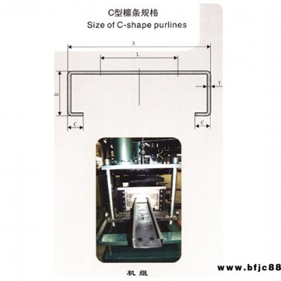 阜阳c型钢-合肥金玉泓价格合理-防腐c型钢