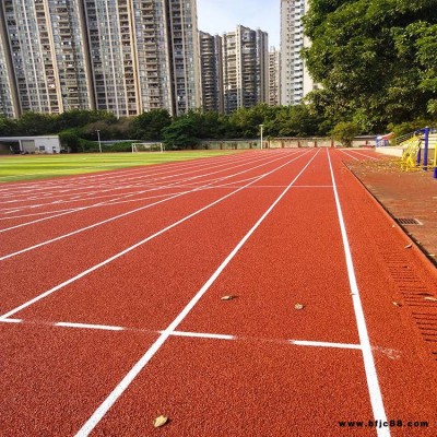 学校塑胶跑道 EPDM塑胶跑道 pvc橡胶地板 华展 操场跑道