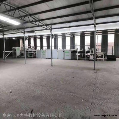 家具厂用全自动冷热压两用拼板机_瑞力特智能指接板全自动拼板机制造商