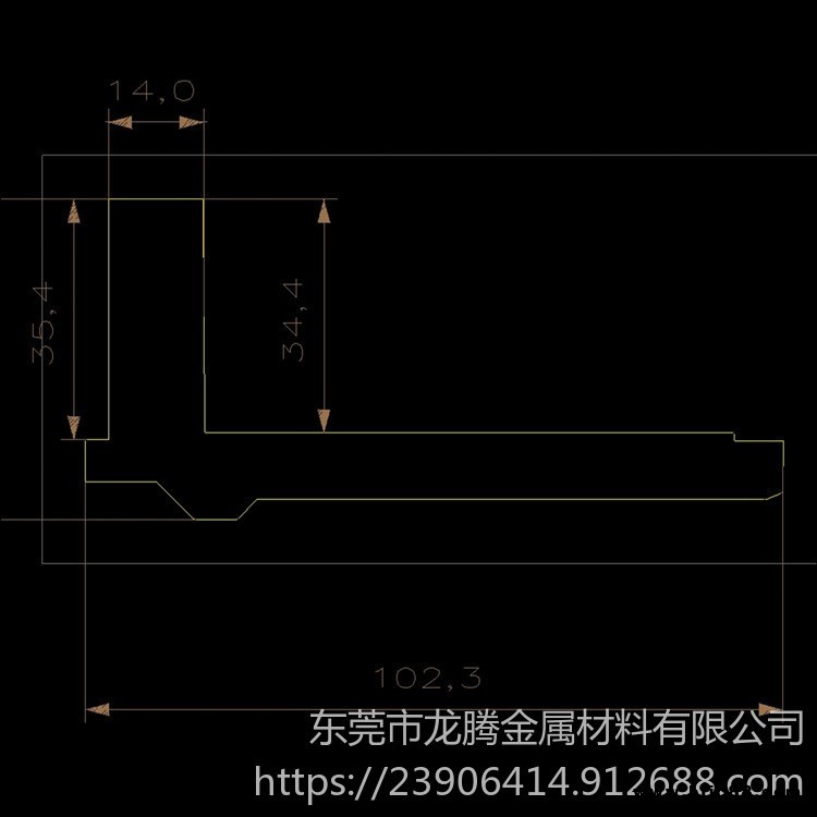 口罩机角铝 流水线支架铝型材 特殊规格铝型材开模定做 龙腾金属