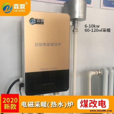 霖鼎8kw 家用壁挂炉  电磁热水炉  壁挂采暖炉 家用电锅炉