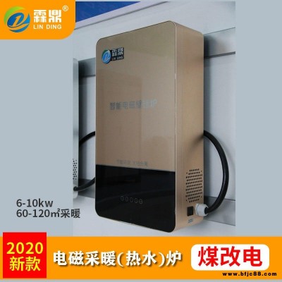 霖鼎 10kw 电壁挂炉 家用电壁挂炉 电磁加热采暖炉 智能控制