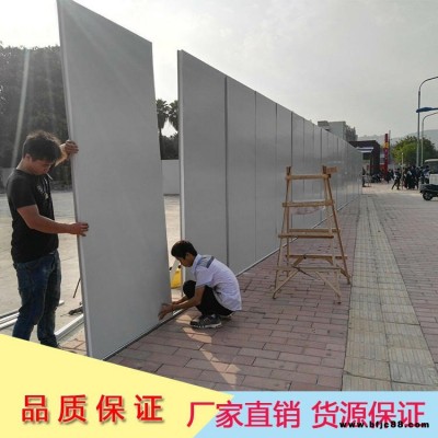 岩棉板防火围挡 广东防火施工工程围蔽 江门加油站改建防火围挡