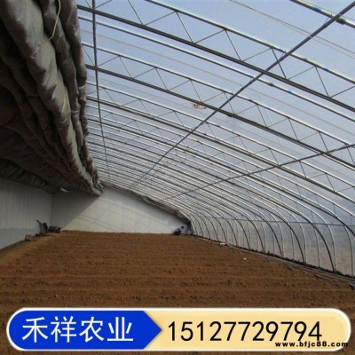 双膜大棚骨架 双膜骨架温室大棚 樱桃种植大棚 农业大棚骨架厂 禾祥农业