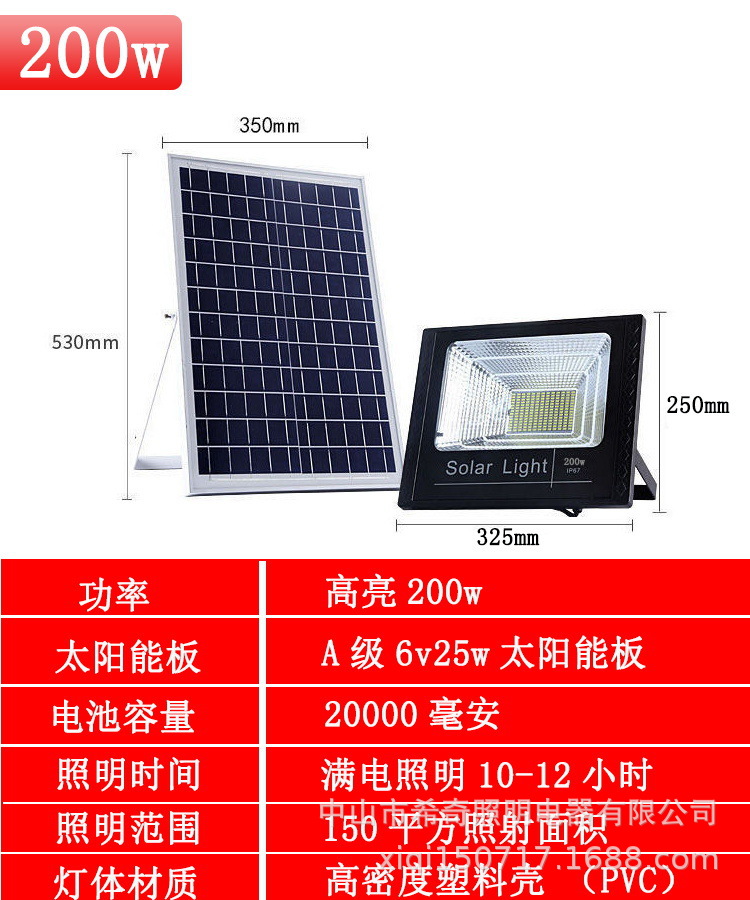 太阳能家用户外投光灯 聚宝盆款庭院灯 户外防水LED太阳能路灯示例图16